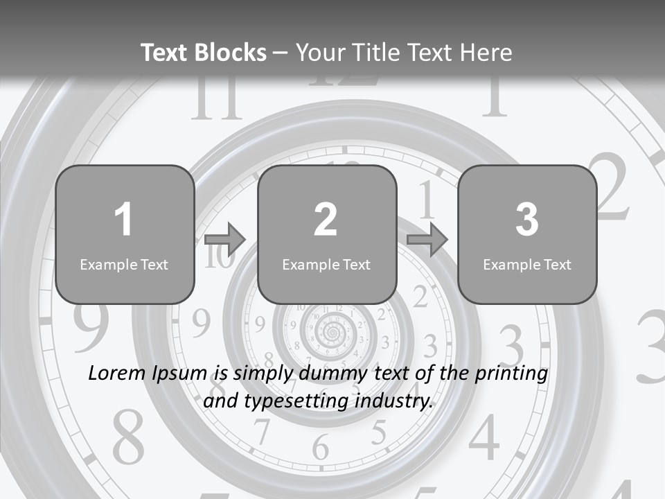 Passing Classic Spiral PowerPoint Template