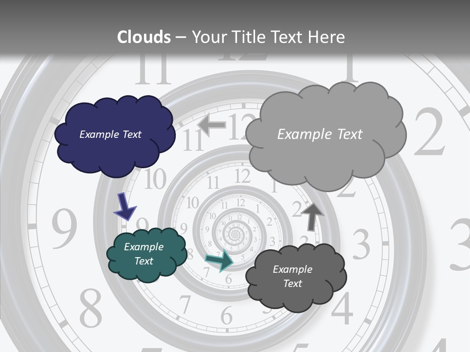 Passing Classic Spiral PowerPoint Template