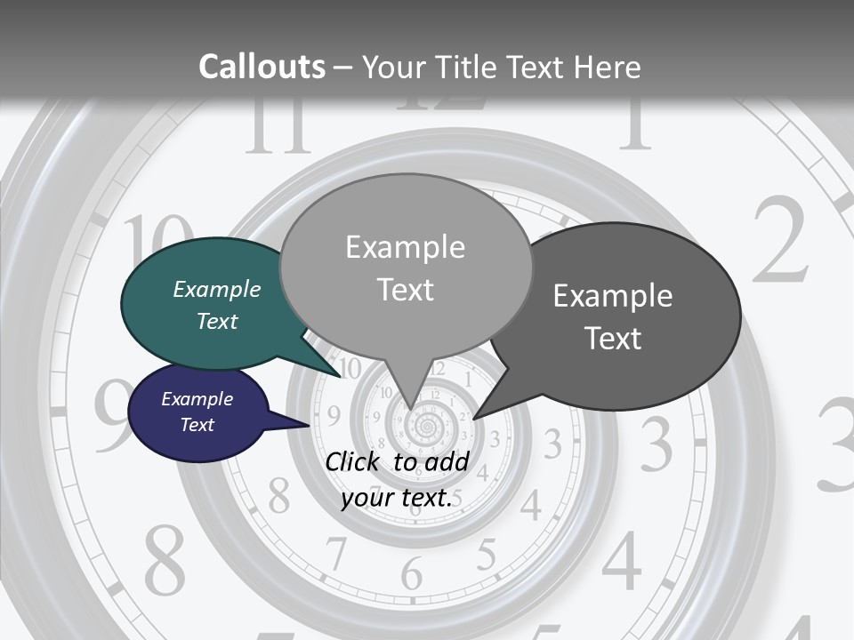 Passing Classic Spiral PowerPoint Template