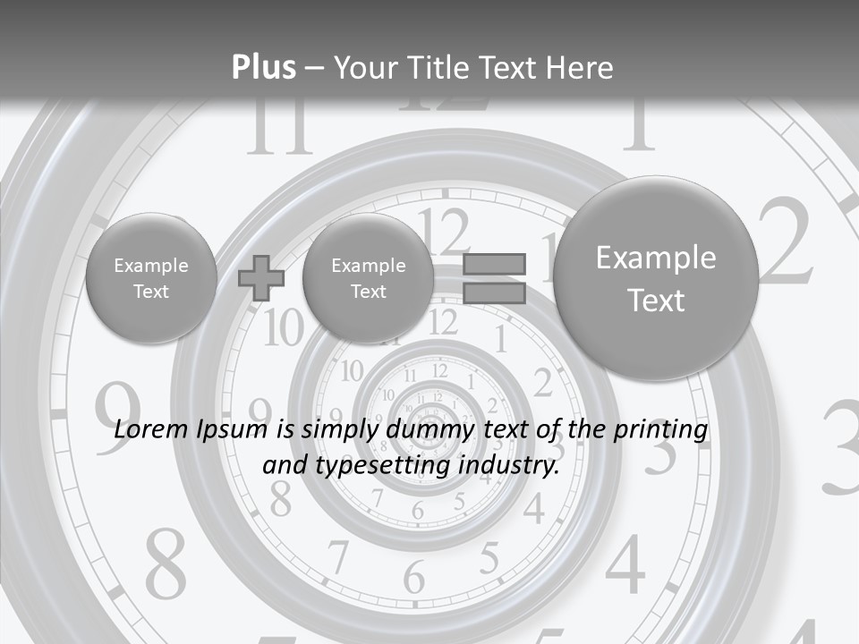 Passing Classic Spiral PowerPoint Template