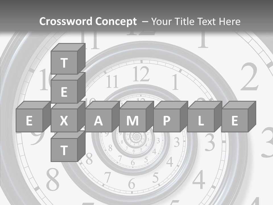 Passing Classic Spiral PowerPoint Template