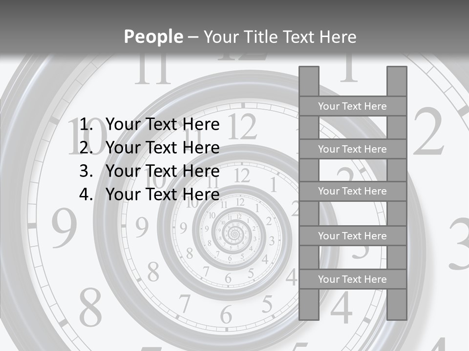 Passing Classic Spiral PowerPoint Template
