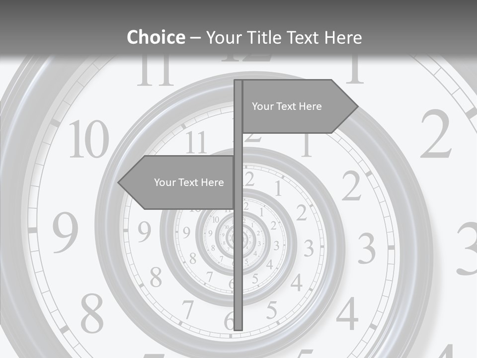 Passing Classic Spiral PowerPoint Template