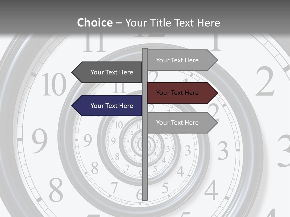 Passing Classic Spiral PowerPoint Template