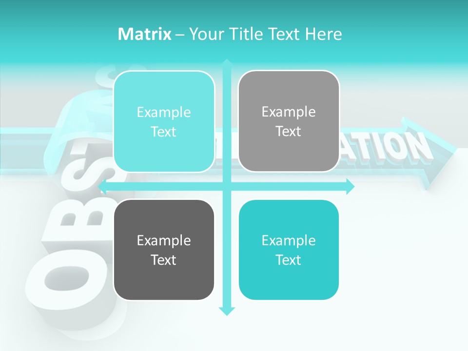 Successful Conceptual Blocking PowerPoint Template