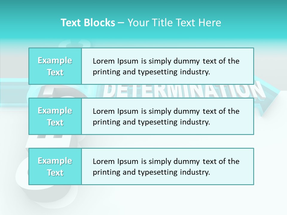 Successful Conceptual Blocking PowerPoint Template