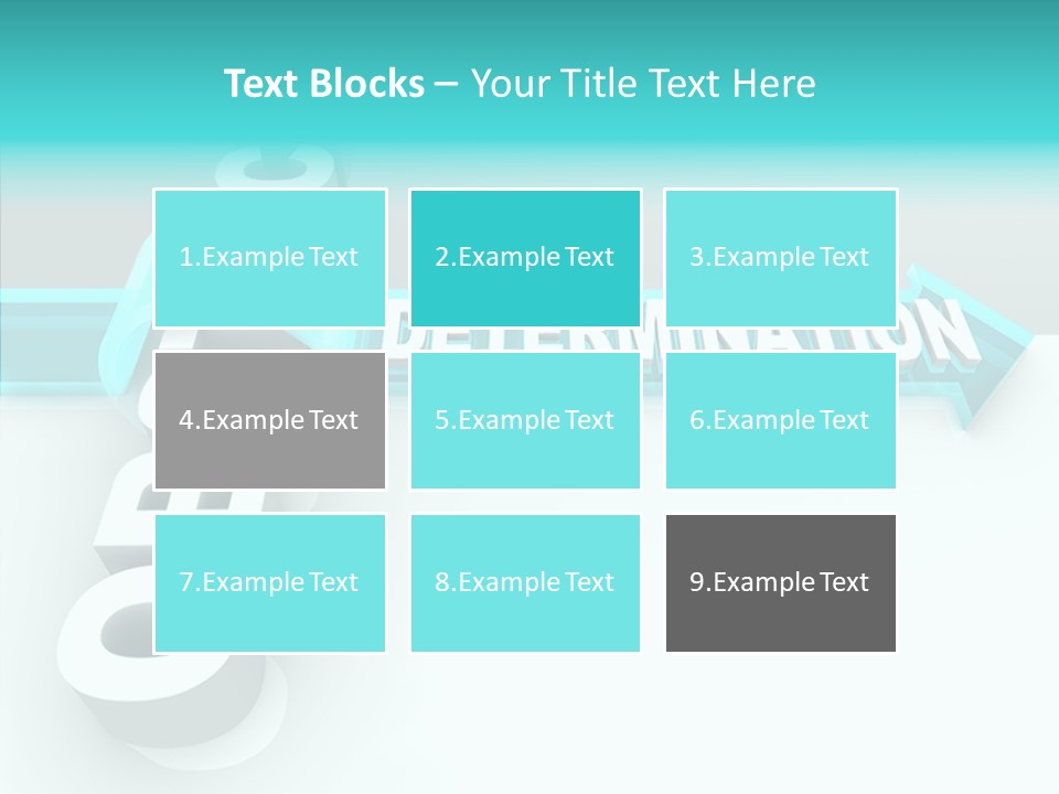 Successful Conceptual Blocking PowerPoint Template