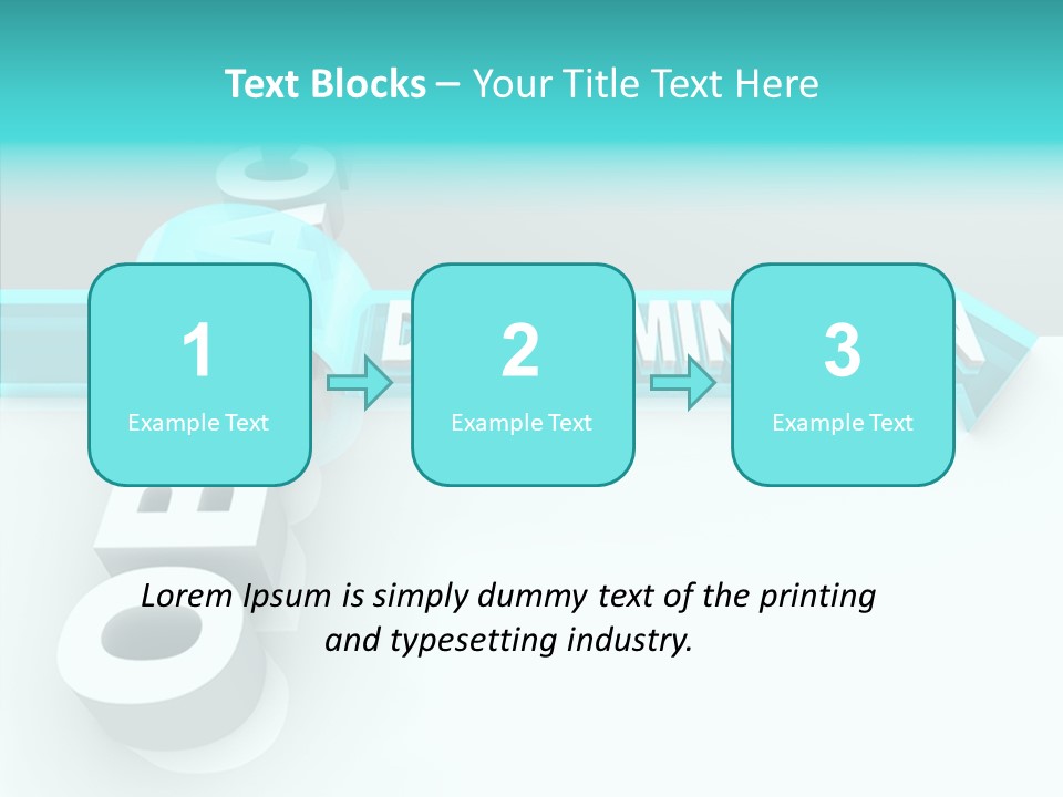 Successful Conceptual Blocking PowerPoint Template