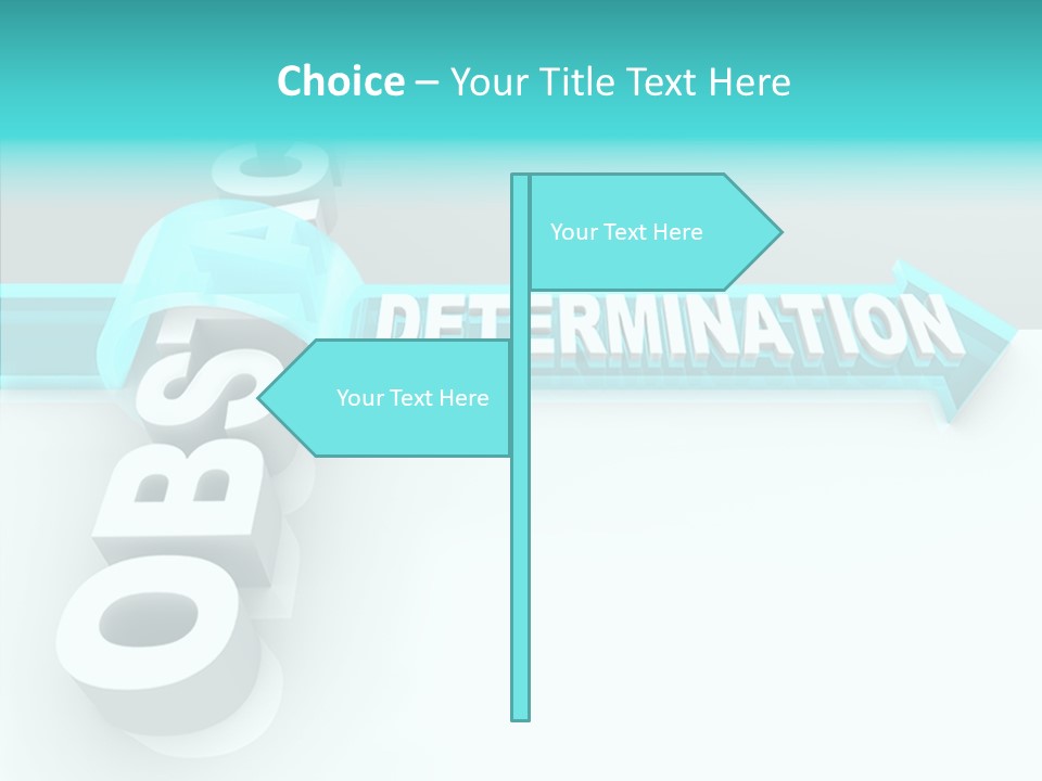Successful Conceptual Blocking PowerPoint Template