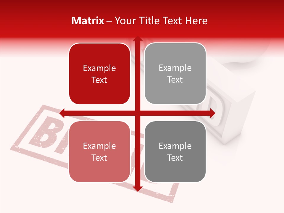 Orientation Target Trend PowerPoint Template