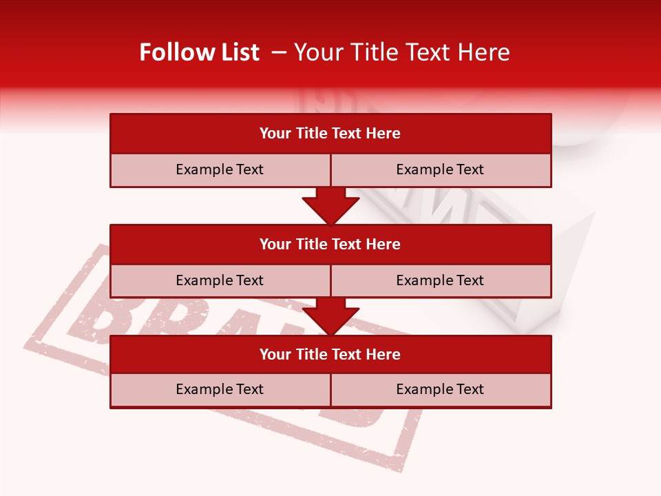 Orientation Target Trend PowerPoint Template