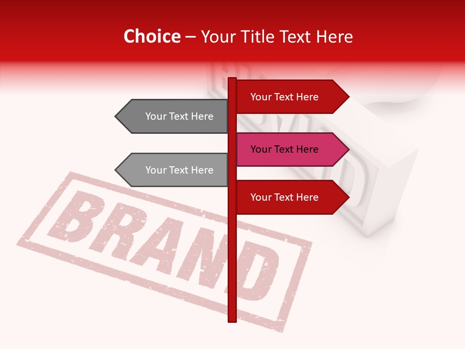 Orientation Target Trend PowerPoint Template