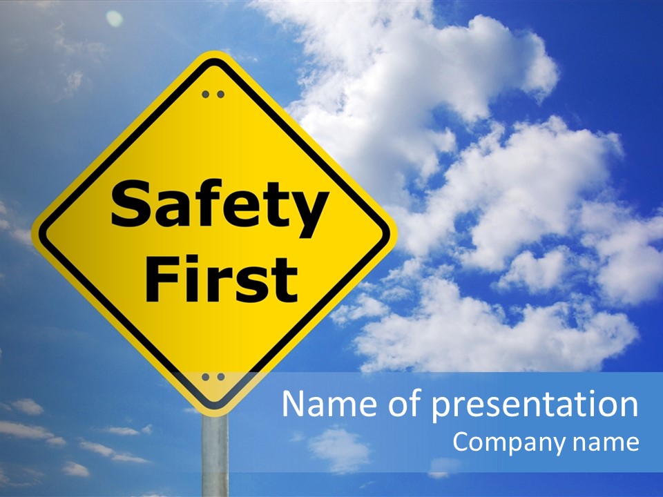 Copy Danger Safe PowerPoint Template