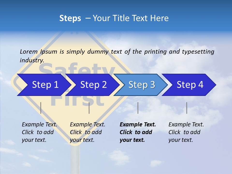 Copy Danger Safe PowerPoint Template