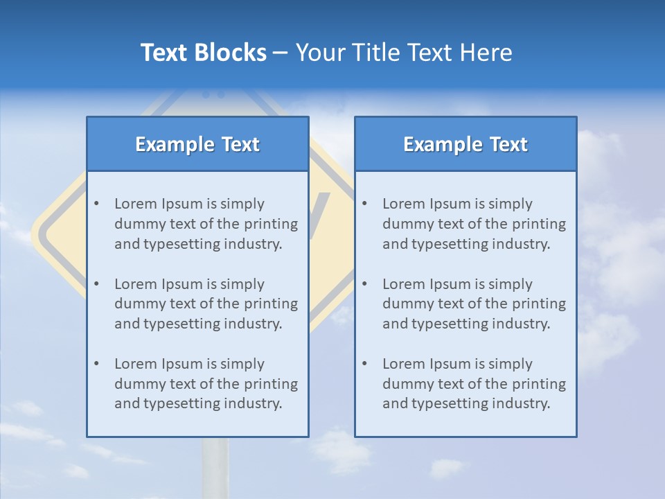 Copy Danger Safe PowerPoint Template