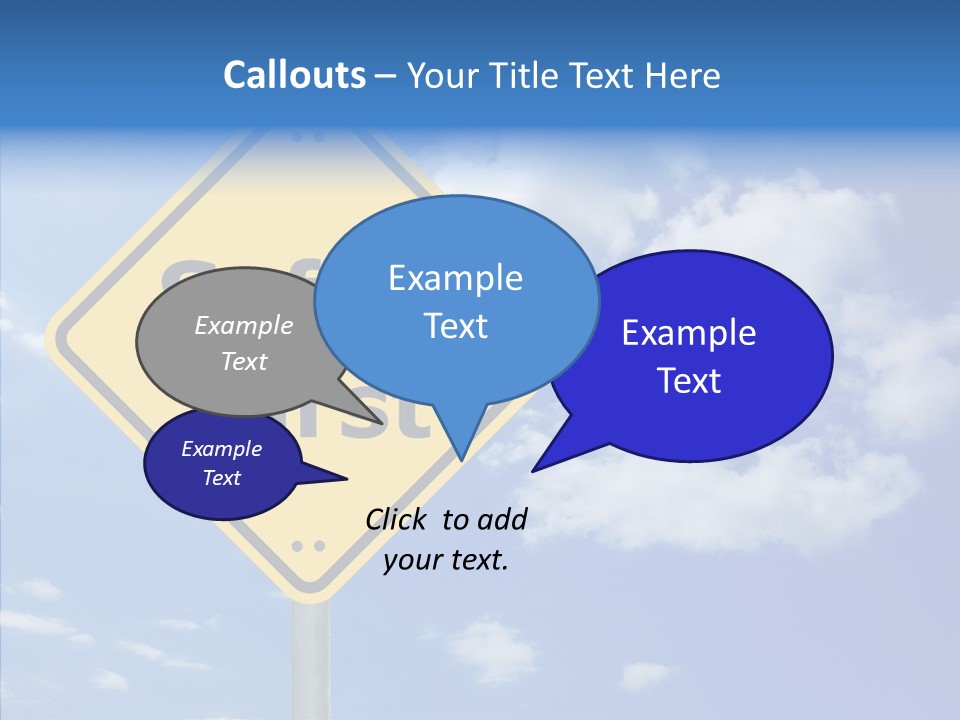 Copy Danger Safe PowerPoint Template