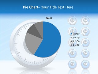 Countdown Pointer Stopwatch PowerPoint Template