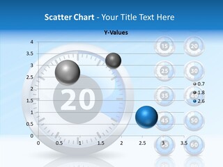 Countdown Pointer Stopwatch PowerPoint Template