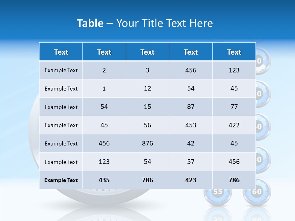 Countdown Pointer Stopwatch PowerPoint Template