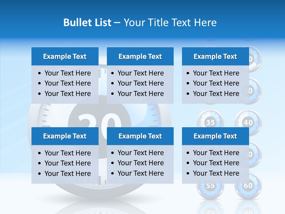 Countdown Pointer Stopwatch PowerPoint Template