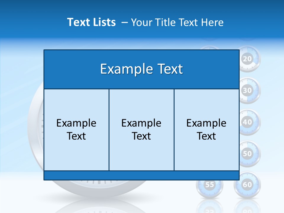 Countdown Pointer Stopwatch PowerPoint Template