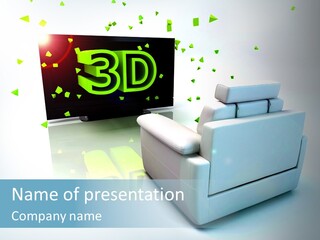 Music View Electronic PowerPoint Template