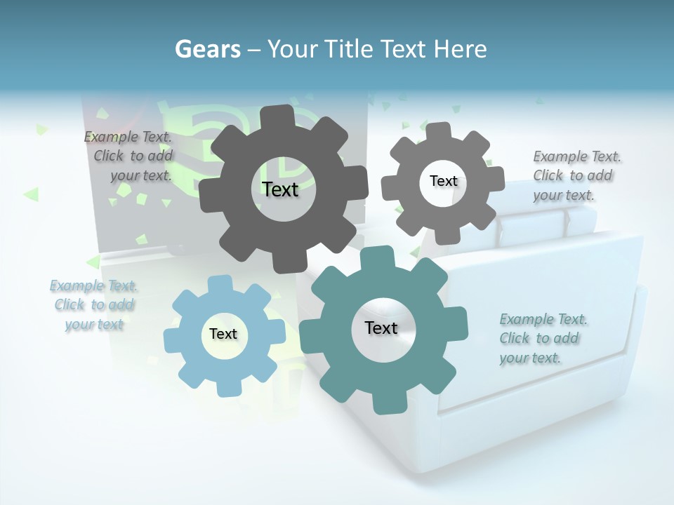 Music View Electronic PowerPoint Template