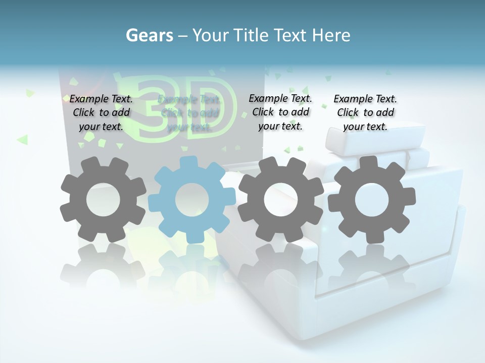 Music View Electronic PowerPoint Template