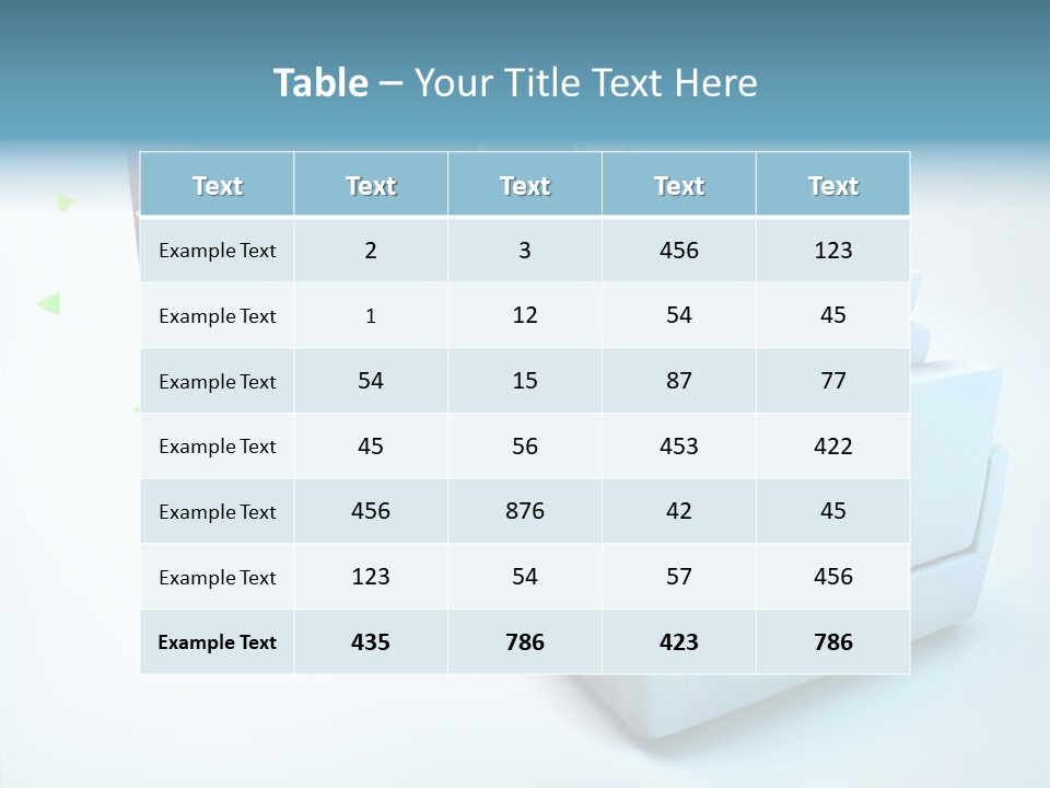 Music View Electronic PowerPoint Template