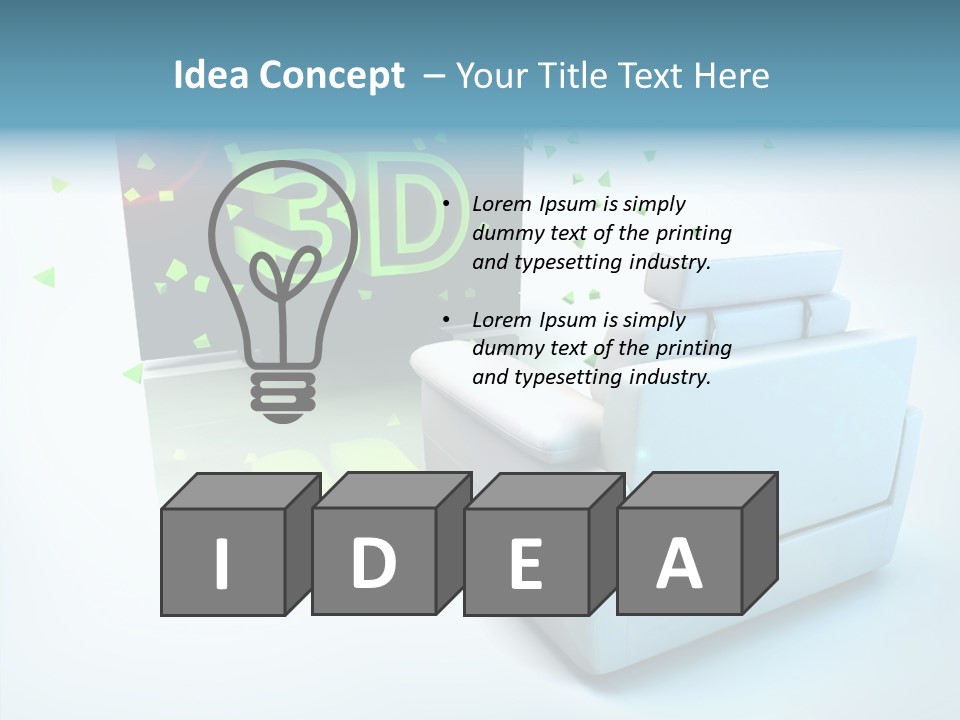 Music View Electronic PowerPoint Template