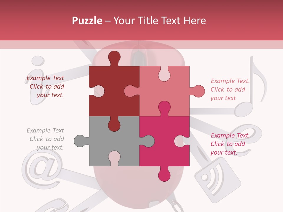 Flexibility Symbol Mouse PowerPoint Template