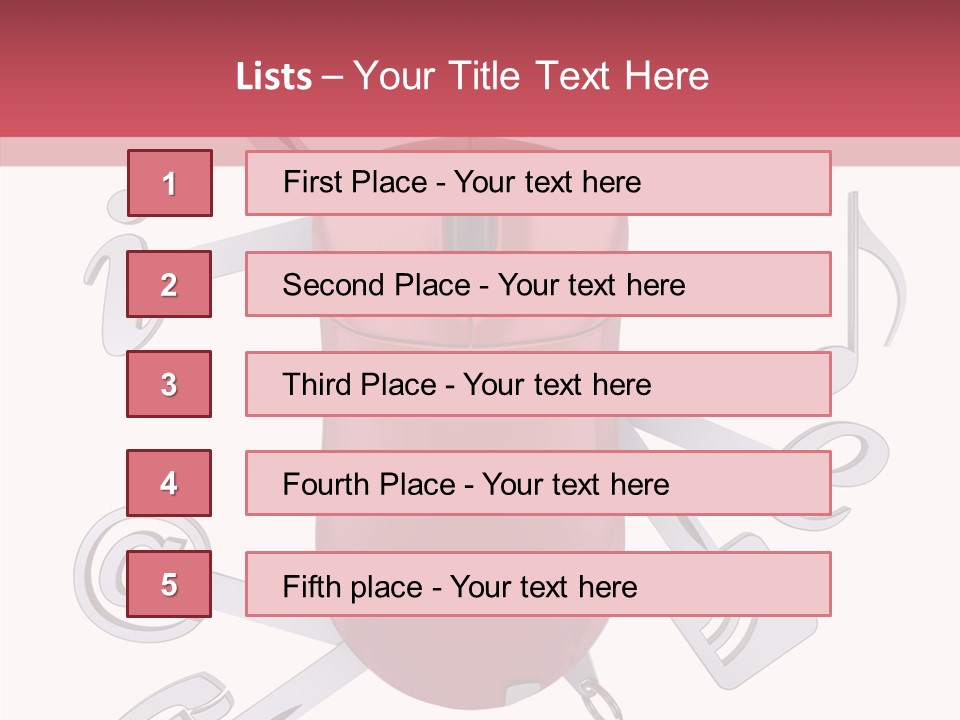 Flexibility Symbol Mouse PowerPoint Template