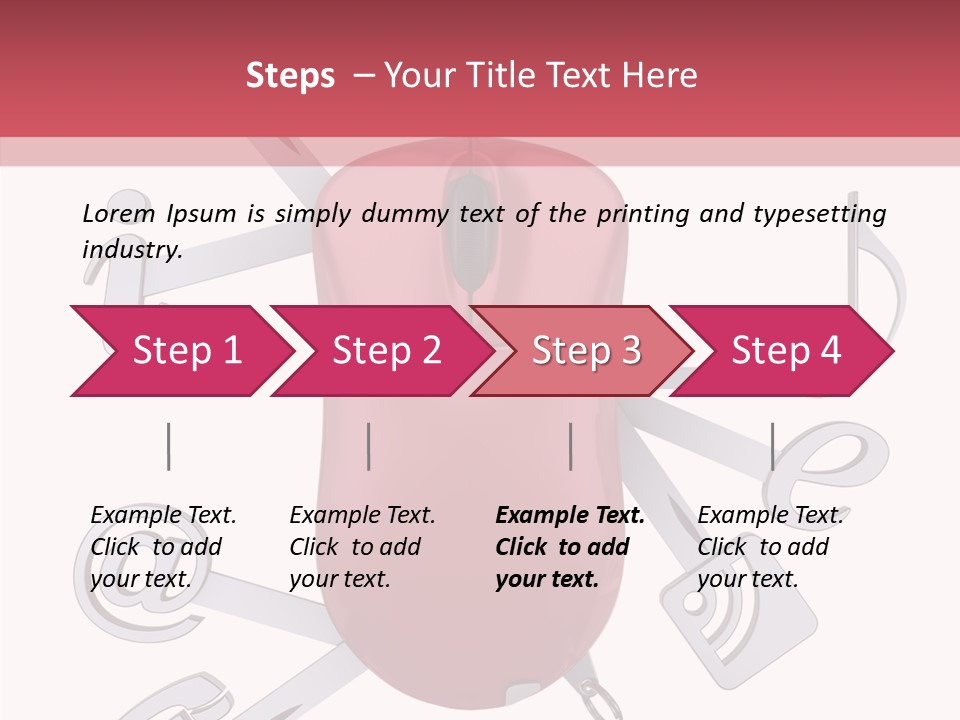 Flexibility Symbol Mouse PowerPoint Template