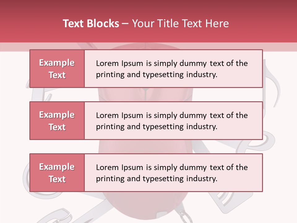 Flexibility Symbol Mouse PowerPoint Template