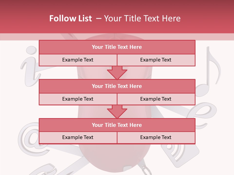 Flexibility Symbol Mouse PowerPoint Template