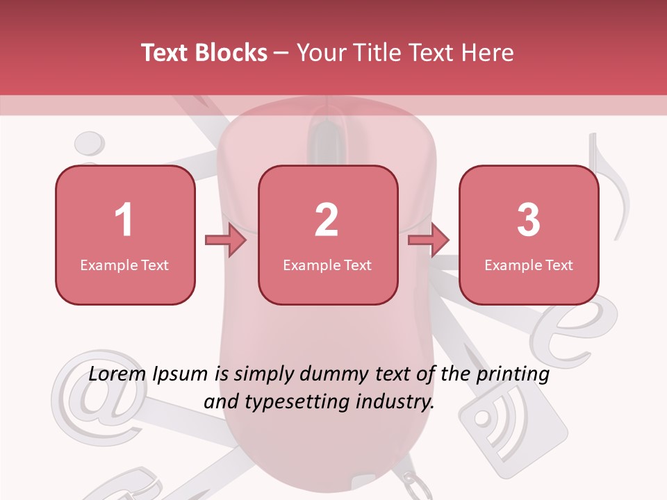 Flexibility Symbol Mouse PowerPoint Template