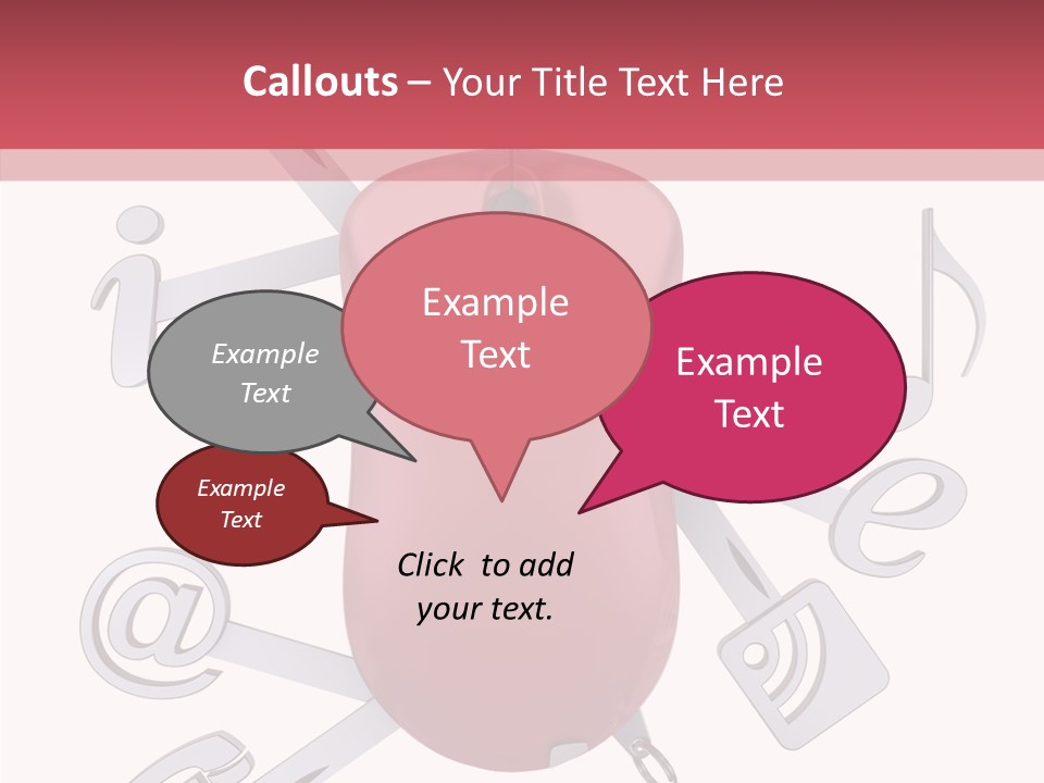 Flexibility Symbol Mouse PowerPoint Template