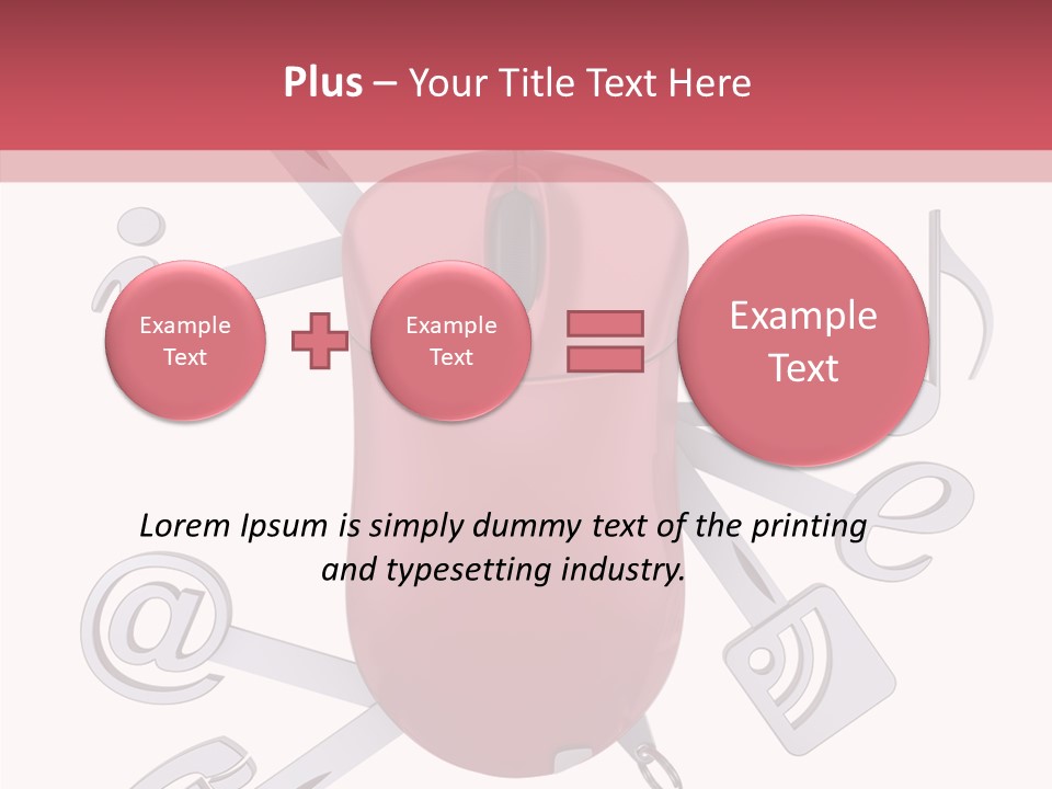Flexibility Symbol Mouse PowerPoint Template