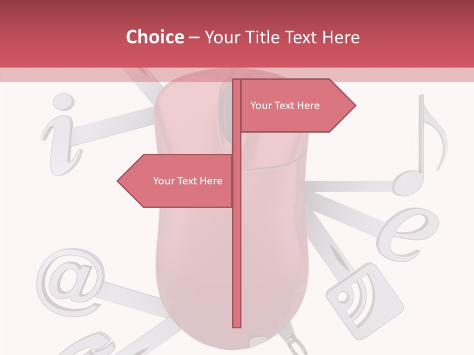 Flexibility Symbol Mouse PowerPoint Template