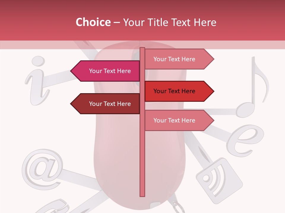 Flexibility Symbol Mouse PowerPoint Template