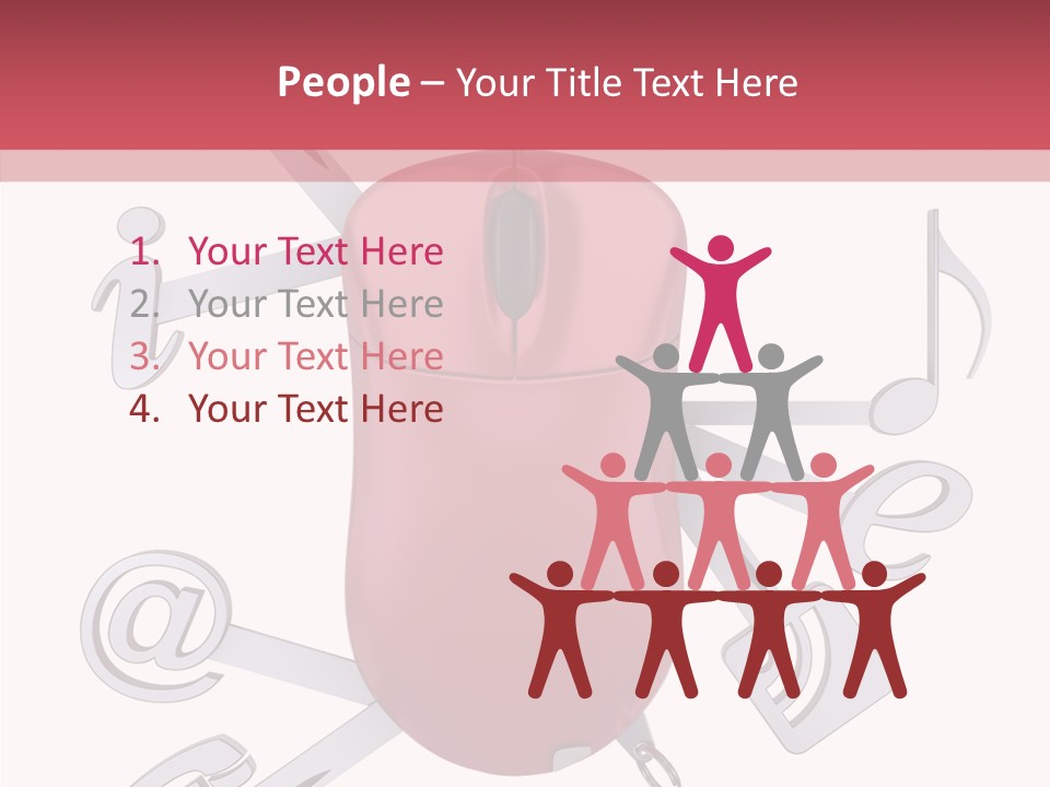 Flexibility Symbol Mouse PowerPoint Template