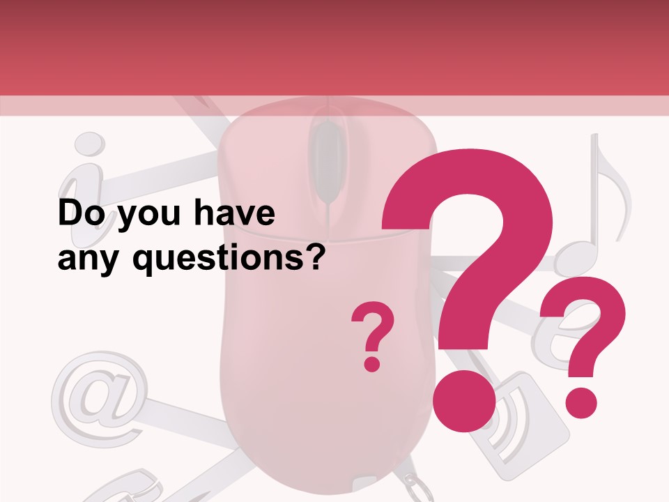 Flexibility Symbol Mouse PowerPoint Template