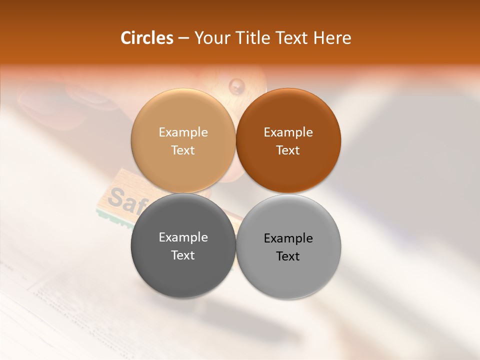 Hand First Risk PowerPoint Template