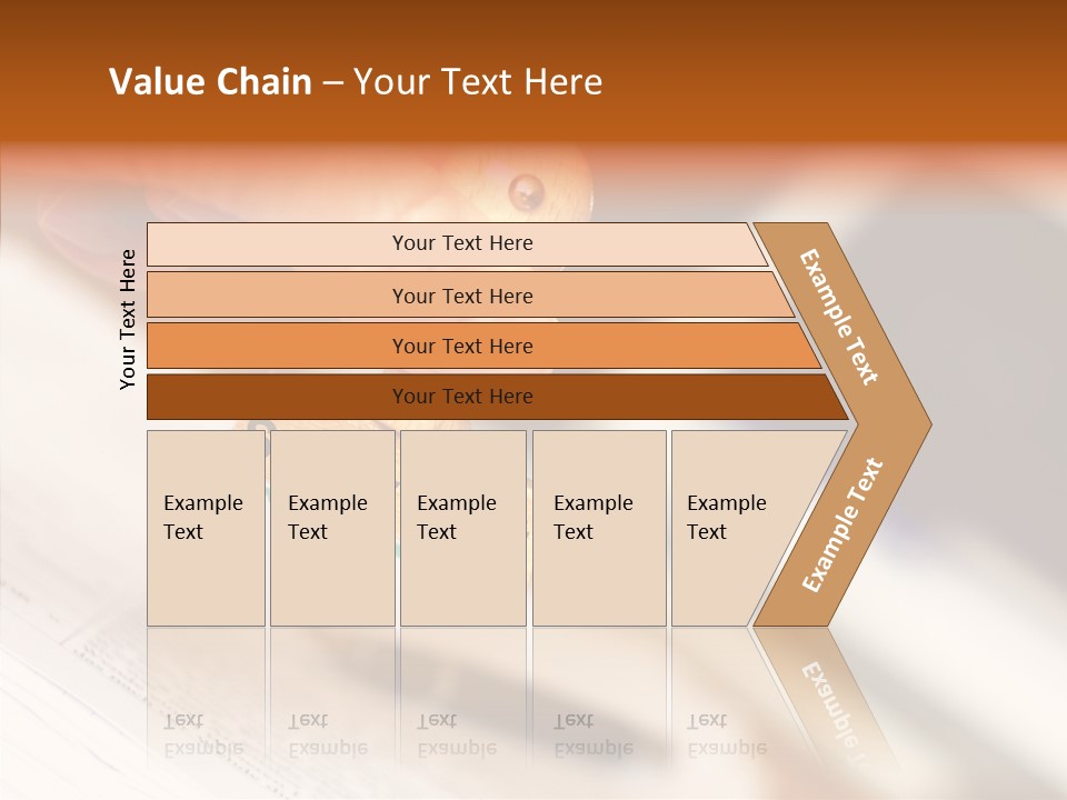 Hand First Risk PowerPoint Template