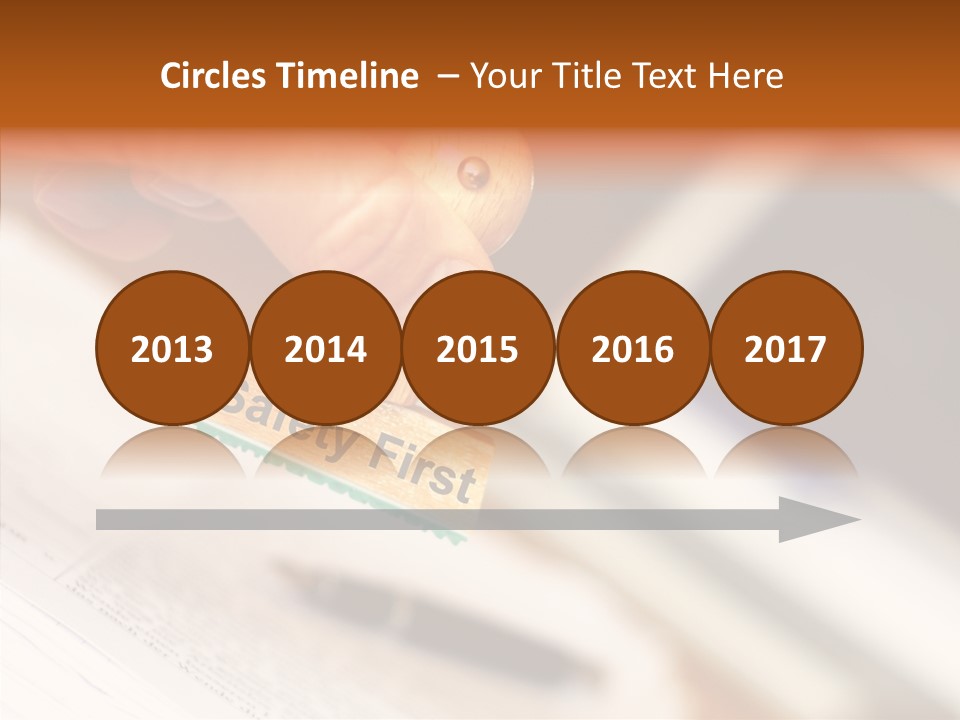 Hand First Risk PowerPoint Template