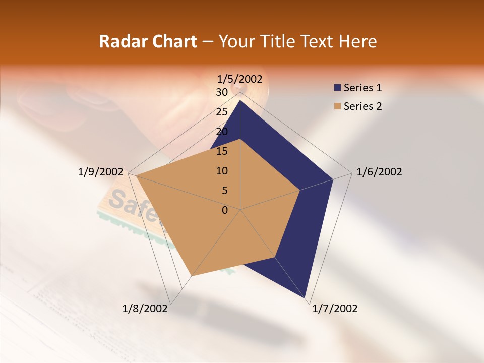 Hand First Risk PowerPoint Template