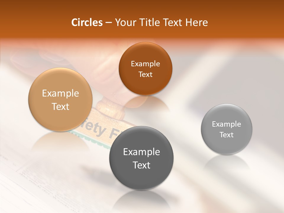 Hand First Risk PowerPoint Template