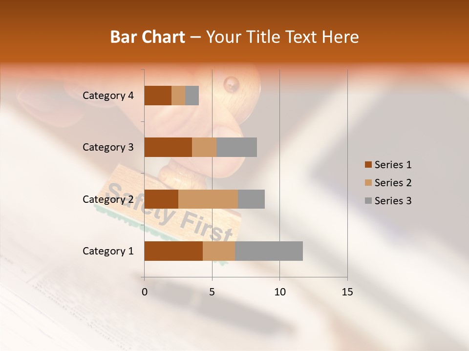 Hand First Risk PowerPoint Template