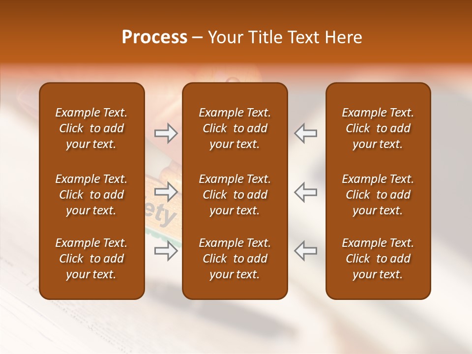 Hand First Risk PowerPoint Template