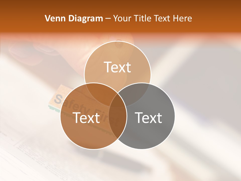 Hand First Risk PowerPoint Template